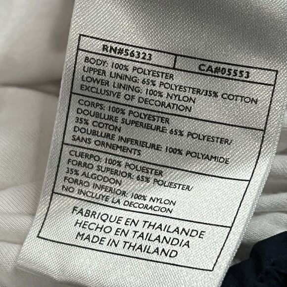 Vintage Y2K Nike Warm Up Track Lined Pants Mens 2XL Baggy Navy Gold Basketball - Picture 7 of 13